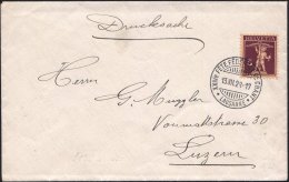 SCHWEIZ 1928 (13.7.) Seltener SSt.: LAUSANNE/ XXIVe FETE FEDERAL DE CHANT , Glasklar Gest. Inl.-Bf. (Pen.S 129) - Other & Unclassified