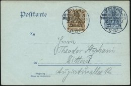 ZITTAU/ 13./ OBERLAUSITZER/ BUNDESGESANGSFEST 1914 (22.6.) Seltener SSt 2x Klar Auf Antwort-P Germania 2 Pf. +... - Other & Unclassified
