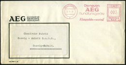 HALLE (SAALE)/ 2/ Die Neuen/ AEG/ Rundfunkgeräte/ Klangschön U.wertvoll 1937 (22.9.) AFS Klar Auf... - Other & Unclassified