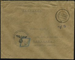 DT.BES.NIEDERLANDE 1944 (16.8.) Stummer 2K "uu" = Tarnstempel Amsterdam (oder Breda) + Viol. 1K-HdN: Feldpostnr.... - Other & Unclassified