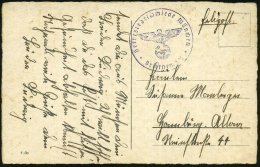 München 1940 (ca.) Viol. 1K-Briefstempel: Heeres L E H R S C H M I E D E  München , Klar Gest.... - Other & Unclassified