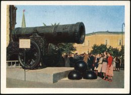 UdSSR 1961 4 Kop./40 Kop. BiP "Weltjugend-Fest Moskau", Blaugrün = Währungsreform: Riesen-Kanone Im Kreml... - Other & Unclassified