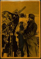 DEUTSCHES REICH /  SPANIEN 1942 (ca.) Monochrome Propaganda-Foto-Ak.: La División Azul.. = "Blaue Division"... - Other & Unclassified