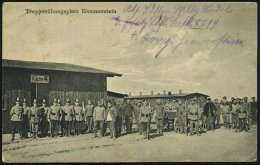 HAMMERSTEIN/ *(Kr.Schlochau)* 1916 (24.6.) 1K-Gitter Auf S/w.-Foto-Ak: Truppenübungsplatz Hammerstein,... - Other & Unclassified