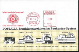 5300 Bonn 1 1984 (10.7.) AFS.: VORFÜHRSTEMPEL/POSTALIA//Verband Deutscher Rechenzentren EV/VDRZ.. =... - Other & Unclassified