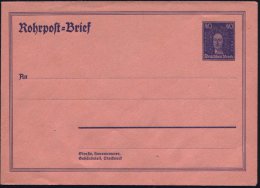 DEUTSCHES REICH 1926 40 Pf. Rohrpost-U.: "Leibnitz" = Erfinder Der Rechenmaschine Etc., Ungebr. (Mi.RU 12) - Other & Unclassified