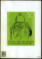 B.R.D. 1982 50 Pf. "150. Geburtstag Wilhelm Busch", Color-Alternativ-Künstler-Entwurf Von Prof Froitzheim... - Other & Unclassified