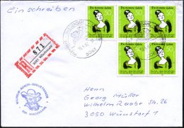 3061 WIEDENSAHL/ Die Heimat V.Wilhelm Busch 1982 (15.4.) HWSt = "Max & Moritz" 2x Auf 5x 50 Pf. "Fromme Helene"... - Other & Unclassified