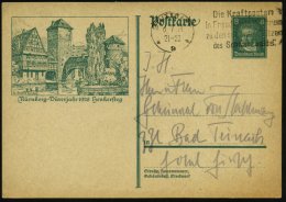 Nürnberg 1928 (Juli) 8 Pf. BiP Beethoven, Grün: Nürnberg-Dürerjahr 1928 Henkersteg... - Other & Unclassified