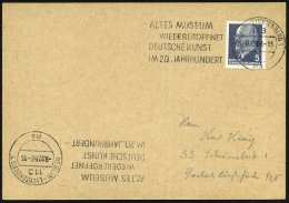 113 BERLIN-LICHTENBERG 1/ Ma/ ALTES MUSEUM/ WIEDERERÖFFNET/ DEUTSCHE KUNST/ IM 20.JAHR-HUNDERT 1966 (Dez.)... - Other & Unclassified