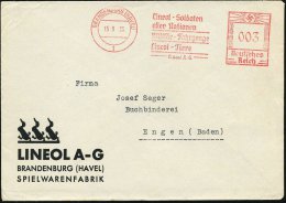BRANDENBURG (HAVEL)1/ Lineol-Soldaten/ Aller Nationen/ Militär-Fahrzeuge/ Lineol-Tiere/ Lineol AG. 1936... - Other & Unclassified