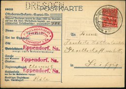 EPPENDORF/ (SACHSEN)/ Weltbekannte Puppenmöbel- U.Holzspielwaren-Industrie 1930 (3.9.) Seltener HWSt + Roter,... - Other & Unclassified