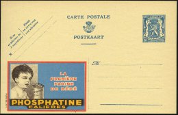 BELGIEN 1941 50 C. Reklame-P., Blau: LA PREMIERE FARINE DE BEBE/PHOSPHATINE.. = Kleinkind (vor Mehltüte)... - Other & Unclassified
