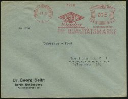 BERLIN-SCHÖNEBERG/ 1/ SEIBT/ Radio/ ..DIE QUALITÄTSMARKE 1932 (9.1.) AFS (Logo) Klar Auf Firmen-Bf.... - Other & Unclassified