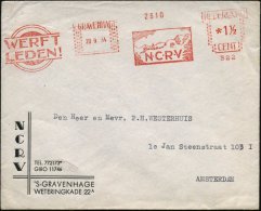 NIEDERLANDE 1934 (20.9.) AFS.: ´s-GRAVENHAGE/322/N-C-R-V/WERFT/LEDEN! (Berglandschaft M.Tannen) Vordr.-Bf.: N... - Other & Unclassified