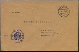 BREMEN 5/ R 1936 (16.1.) 2K + Viol. 1K-HdN: NACHR.(ICHTEN) ABTEILUNG 22 (noch Weimarer Adler!) Zusatz: FdAR, Klar... - Other & Unclassified