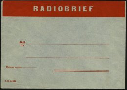 NIEDERLANDE 1938 Radio-Telegramm-Formular "RADIO-HOLLAND" N.V. RADIOBRIEF - OCEANLETTER (kl. Eckbugspuren) + Orig.... - Other & Unclassified