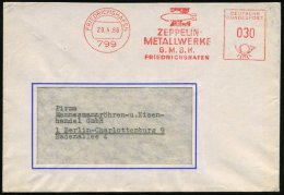 799 FRIEDRICHSHAFEN/ Z/ ZEPPELIN-/ METALLWERKE/ GMBH 1966 (29.4.) AFS = Zeppelin Klar Auf Inl.-Bf. (Dü.E-23CO) - Other & Unclassified