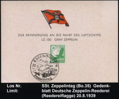 ESSEN-MÜLHEIM/ Flughafen/ Zeppelintag 1939 (20.8.) SSt = Zeppelin (über Zeche U. Förderturm) Auf... - Other & Unclassified