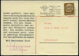 AACHEN 1/ B/ NSFK/ Das NS-Fliegerkorps../ Deutschlandflug 1938/ 22.-29.Mai 1938 (22.5.) Seltener AFS = I K A R U S... - Other & Unclassified