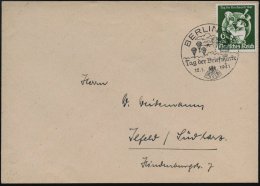 BERLIN C 2/ Tag Der Briefmarke 1941 (12.1.) SSt = Fallschirmjäger , EF 6 + 24 Pf. Tag Der Briefmarke (Mi.762)... - Other & Unclassified