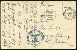 BERLIN-CHARLOTTENBURG 2/ Ar/ Altkleider-/ Und/ Spinnstoffsammlung.. 1942 (3.6.) Seltener MWSt (Eisernes Kreuz) +... - Other & Unclassified