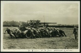 DEUTSCHES REICH 1939 (ca.) S/w.-Foto-Ak.: "Unsere Luftwaffe", Schw. 8,8 Cm-Flak Auf Mot.-Lafette, Fotograf: Alex... - Other & Unclassified