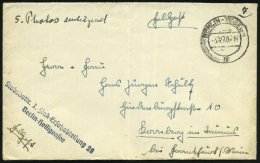 BERLIN-TEGEL 1/ B 1940/44 3x 2K Und 1x Stummer 2K = Tarnstempel Berlin-Tegel + Viol. 2L: Stabsbattr. I.... - Other & Unclassified