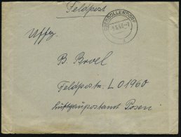 OBERDOLLENDORF/ A 1943 (9.8.) 2K Auf Feldpost-Bf. An Fp.-Nr. L 01060 Lgpa Posen = Fliegerhorst Kdtr. (E) 61/1 ,... - Other & Unclassified