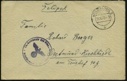 HEILIGENBEIL 2/ A 1940 (21.10.) 2K + Schw.-blauer 1K-HdN: Ln.-Kompanie Der Flug-Ber.(eitschaft) Heiligenbeil... - Other & Unclassified