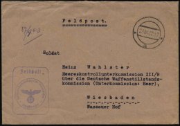 Gotenhafen 1940 (23.9.) Aptierter, Poln., Stummer 2K: * A * = Aptierter = Tarnstempel Gotenhafen + Viol. Ra.:... - Other & Unclassified