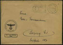ERFURT 1/ B/ FERNSPRECHER/ SPART/ ZEIT U:GELD 1940 (5.7.) MWSt Auf Vordr.-Bf.: Fliegerhorstkommandantur Erfurt/... - Other & Unclassified