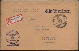 BAD WILDUNGEN/ Das Blasen-u./ Nieren-Bad 1940 (14.3.) HWSt (Brunnennymphe) + RZ: Bad Wildungen 1/a + HdN:... - Other & Unclassified