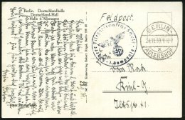 BERLIN-/ ADLERSHOF/ A #bzw.# B 1939/43 1K-Steg + Viol. 1K-HdN: Höhere Flugtechnische Schule/1. Kompanie Bzw.... - Other & Unclassified