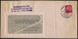 ELSASS 1941 (28.8.) HWSt.: STRASSBURG (ELS)/ AUSSTELLUNG/ DEUTSCHE WIRTSCHAFTSKRAFT + Viol.3L: Ausbildungswekstatt... - Other & Unclassified