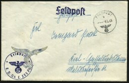 DEUTSCHES REICH 1940 (7.5.) 1K: FELDPOST/b/--- + Viol. 1K-HdN: Feldpost/F. P. Nr. L 35 575 = Flak-Rgt. 291 +... - Other & Unclassified