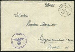 POSEN 9/ C #bzw.# POSEN 9/ C 1942 (3.5.) Je 2K + Viol. 1K-HdN: Komp. A Fl(ie)g(er) Ausb. Regt. 31 Bzw. Annahme U.... - Other & Unclassified