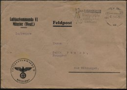 MÜNSTER (WESTF) 2/ Dd/ Nach FLIEGERANGRIFFEN/ Privatgespräche/ Am Fernsprecher/ Unterlassen! 1944 (8.7.)... - Other & Unclassified