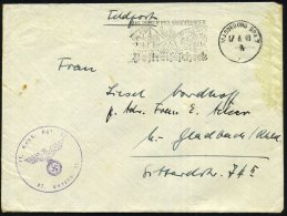 MAGDEBURG BPA 7/ N/ AUF REISEN U.WANDERUNGEN/ Postreisescheck 1940 (17.6.) MWSt + Viol. 1K-HdN: Fl.(ieger)... - Other & Unclassified