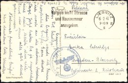 LIEGNITZ/ II/ 5/ Vergiss Nicht Strasse/ U.Hausnummer.. 1941 (6.2.) MWSt + Bl. 1K-HdN: Luftgaukommando IV... - Other & Unclassified