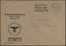 BERLIN NW7/ Mn/ Jeder Dienst Am/ Vaterland/ Stählt Unsere Kraft 1939 (22.11.) MWSt Auf Vordr.-Bf.: FdAR/... - Other & Unclassified