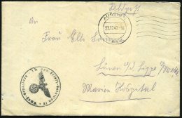 Aussig 1940/44 MaWellenSt.: AUSSIG 1/ma, 2K: AUSSIG-TÜRMITZ/c, MWSt.: AUSSIG 2/ma/Vergiß Nicht... - Other & Unclassified