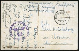 AIGEN Im ENNSTAL/ C 1941 (5.VII.) Apt. 1K = Ehem., österr. Stempel + Viol. 1K-HdN: Schw./ Fl.(ieger)... - Other & Unclassified