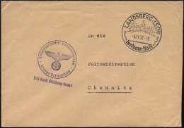 LANDSBERG (LECH)/ Herkomerstadt 1937 (4.11.) HWSt + Viol. 1K-HdN: Fliegerhorstkdtr. Landsberg-Lech/ Gruppe... - Other & Unclassified