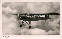 DEUTSCHES REICH 1939 (ca.) 2 Verschiedene S/w.-Foto-Ak.:  F I E S E L E R  Fi 156 "Storch" , Je Rs.Freigabe-Vermerk... - Other & Unclassified