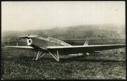 TSCHECHOSLOWAKEI 1938 (ca.) S/w.-Foto-Ak.: Sportflugzeug "Zlin-Bata 12" , Ungebr. (Uhv.: Sparo) - Autres & Non Classés