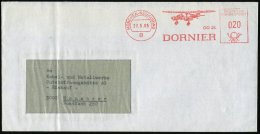 8 MÜNCHEN-NEUAUBING/ DO 28/ DORNIER 1965 (20.5.) Seltener AFS = STOL-Eindecker Do-28 AB (Bf. Schwache Falte)... - Other & Unclassified