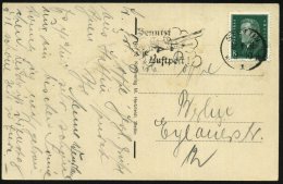 STETTIN/ *1III/ Benutzt/ Die/ Luftpost! 1931 (22.4.) MWSt (3-mot.Flugz.) Auf Bedarfs-Ak. (Bo.S 72 A) - Other & Unclassified