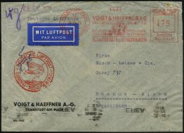 FRANKFURT (MAIN)/ 12/ SDDH/ VOIGT & HAEFNER AG/ ..SCHALTGERÄTE U.SCHALTANLAGEN 1938 (22.12.) AFS 175 Pf. +... - Sonstige & Ohne Zuordnung