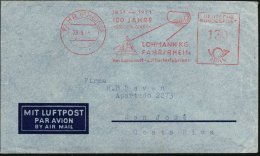 FAHR (RHEINL)/ 1851-1951/ 100 JAHRE/ LOHMANN KG/ Verbandsstoff- U.Pflasterfabriken 1956 (23.6.) Jubil.-AFS 130 Pf.... - Other & Unclassified